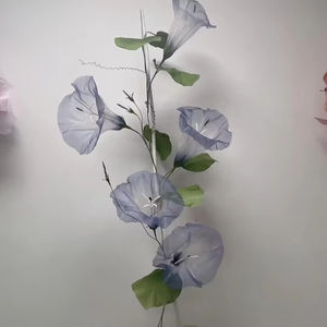 La mejor venta de Organza de seda gigante Morning <span class=keywords><strong>Glory</strong></span> Big Artificial interior y exterior boda evento colgante decoraciones florales - Product Image 3