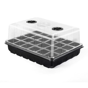 Bandeja de Germinación Multiceldas Reutilizable de Plástico para Cultivo de Semillas de Hierbas y Flores en Jardín y Invernadero - Product Image 1