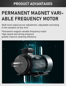 Nouvelle machine de débouchage de canalisations à haut rendement 2,2 kW, grand débit, avec moteur à fréquence variable et aimant pour le dragage des égouts - Product Image 2