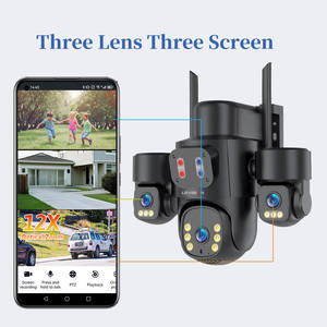 Cámara de Seguridad LSVISION 8MP CMOS 4K PTZ Gran Angular WiFi 4G IP66 Impermeable con Audio Bidireccional, Detección de Movimiento, Visión Nocturna para Exteriores - Product Image 6