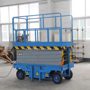 8m Platform kecil pekerjaan udara gunting mobil <span class=keywords><strong>Lift</strong></span> untuk dijual dengan ban kuat untuk jalan berpasir - Product Image 3