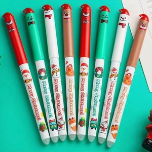 ปากกาเจลลายการ์ตูนสร้างสรรค์ ลบได้ ลายเซ็นน้ำ สำหรับการค้าต่างประเทศ ของขวัญคริสต์มาส ขนาด 0.5 มม. - Product Image 2