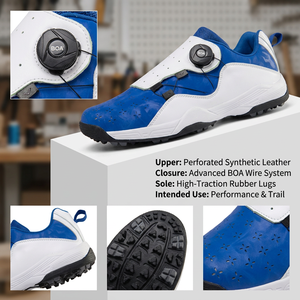 Zapatos de Golf Impermeables para Hombre y Mujer, con Hebilla Giratoria, con Púas, Transpirables, Antideslizantes, Ligeros, Duraderos, para Entrenamiento al Aire Libre, Venta al Por Mayor - Product Image 2