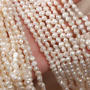 Freshwater Petal Pearl for Sale White Pearls Strands AAA 10-11MM