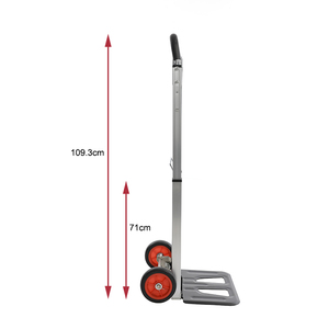 จีนผลิตพับได้แพลตฟอร์มรถเข็น Heavy Duty อุตสาหกรรมรถเข็น - Product Image 2