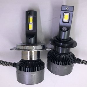 Phare LED automobile 45W 12000LM 6000K pour ampoules H1/H13/H15/9005/H11/H7/H4, 12V, montage universel, éclairage avant de voiture - Product Image 1