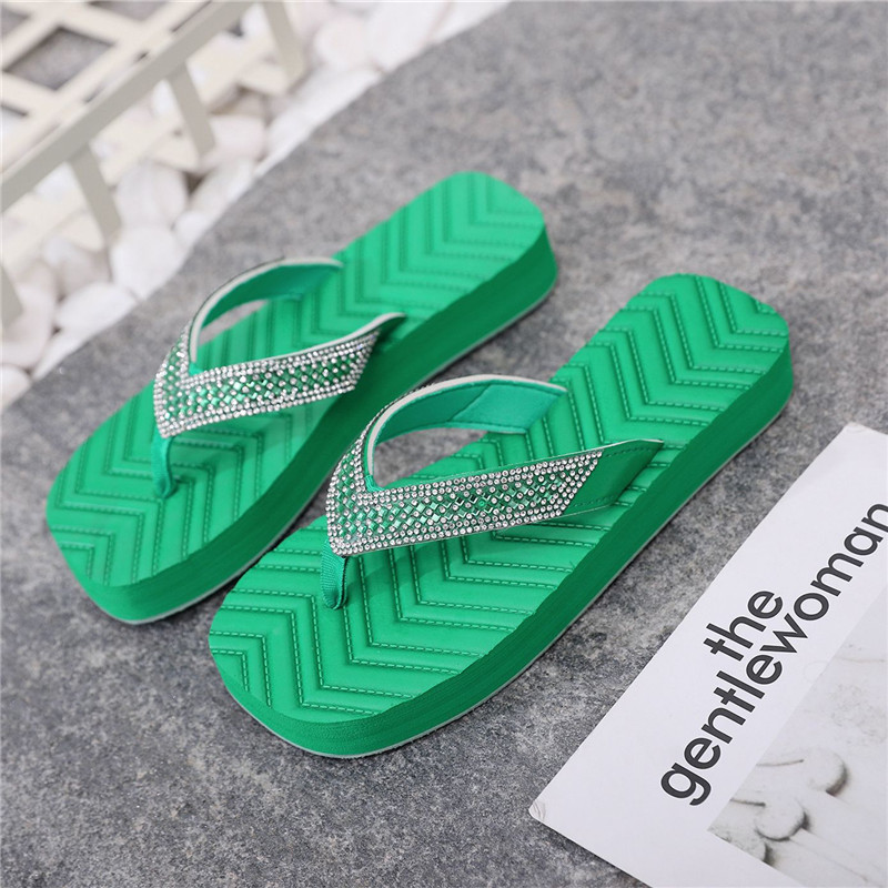 Summer Slippers Women Flip Flops Beach Sandals Non-slip Casual Flat Flipflops Shoes