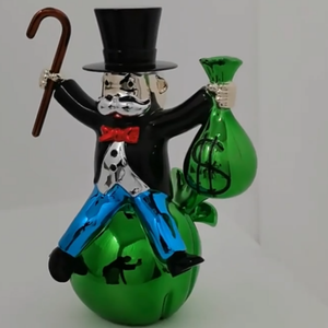 Haute qualité monopole Frp dessin animé Sculpture personnalisé centre commercial hôtel salon décoration extérieur Arts et artisanat ornements - Product Image 6