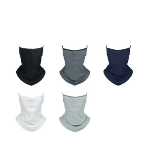 Mascarilla Facial con Protección UV, Bragas de Cuello de Seda Helada, Protección Solar Mediana para Verano, Ciclismo, Conducción, Hombres y Mujeres, Bufanda Cortavientos, Velo - Product Image 1