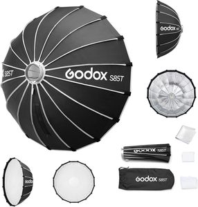 GODOX st/sw ชุด Bowens ร่มแบบปลดออกได้อย่างรวดเร็ว softbox 65cm/85cm/105cm/120cm สำหรับ SPEEDLITE ถ่ายภาพต่อเนื่อง - Product Image 4