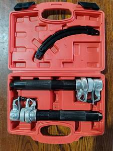 Juego de 3 piezas de compresores de muelles helicoidales con abrazaderas y protector de seguridad para reparación automotriz - Product Image 2