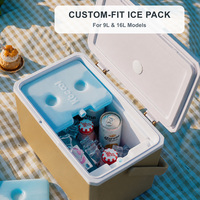 Glacière isotherme portable Cedar Space pour voiture, avec pack de glace personnalisé, idéale pour le camping, la pêche, les pique-niques et les voyages