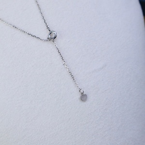 Collar de Perlas Largo Personalizado de 45 cm con Luz Azul para Mujer, Plata de Ley 925, Collar de Perlas Barrocas de Agua de Mar de 8.5-9 mm - Product Image 4