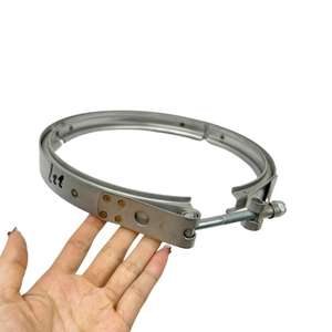 V-क्लिप स्टील dpf निकास इंजन उत्प्रेरक कनवर्टर के लिए उच्च गुणवत्ता वाले भागों - Product Image 2