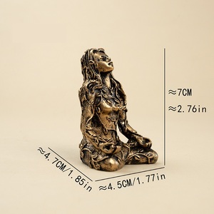 Estatua milenaria de Gaia, resina de estilo moderno, diosa de la <span class=keywords><strong>Madre</strong></span> Tierra para decoración de jardín al aire libre - Product Image 6