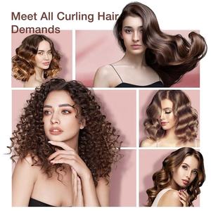 rotatorio automático RUCHA rizado de pelo de 32mm barril de cerámica PTC calentamiento de Ion negativo rizado de pelo de hierro - Product Image 5