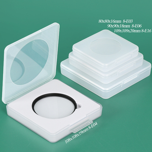 SUNSHING Square Filter <b>Case</b> Hard Shell Filter Box <b>Small</b> Travel Plastic Storage Boxes for Camera Lens Filter <b>Case</b> with Foam - Product Image 1