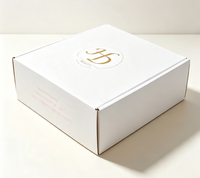 Boîte d'expédition en carton ondulé personnalisée, emballage pliable en carton pour cosmétiques, emballage pour le commerce électronique de produits de beauté