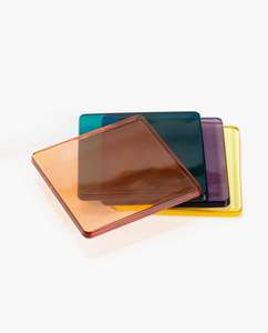 Forme personnalisée Acrylique Sous-verres En <span class=keywords><strong>Plexiglas</strong></span> Clair Sous-verres pour table - Product Image 1