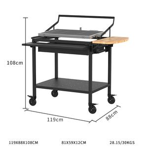 Barbecue rotatif motorisé à 360 degrés, vertical, au charbon de bois, au gaz, infrarouge, pour usage commercial, domestique et extérieur - Product Image 6