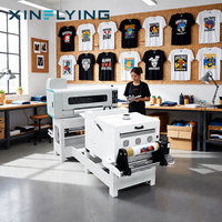 Printer DTF 5-Warna (CMYK+W) A2, Ukuran Ringkas untuk Usaha Kecil, Stok Gudang AS dengan Layanan Lokal