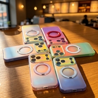 Étui de protection pour iPhone 18 Pro Max avec support rotatif à 360 degrés, résistant à la saleté et aux chocs, procédé IMD 2-en-1