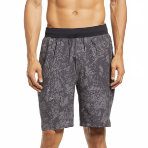 Pantalones Cortos Deportivos de Lona Transpirable de Secado Rápido para Hombre, Diseño de Logotipo Personalizado, Nueva Llegada, Ropa Casual, Estampado Sólido - Product Image 1