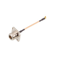 Câble coaxial SMA-J/SSMC-K 50 Ohms, SMA mâle vers SSMC femelle, RG316, 100 mm, DC-4 GHz, cuivre toronné, assemblage de câbles, câble