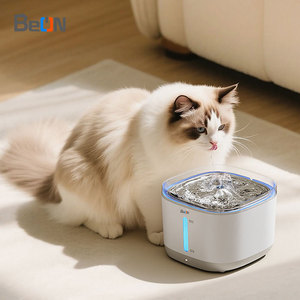 Bebedero de Acero Inoxidable <span class=keywords><strong>BEON</strong></span> para Mascotas, Dispensador de Agua para Gatos, Perros y Múltiples Mascotas - Product Image 3