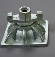 Tige de tirage plate moderne en acier pour coffrage de construction industrielle, facilement assemblable pour panneau de coffrage