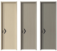 Personnalisation fabricant bois designs moderne 28x72 porte avec cadre portes de chambre portes résidentielles intérieures en bois pour maisons