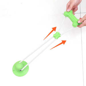 Qbellpet vendita calda cane tirare giocattoli ventose corda interattiva Chew Tpr giocattoli per cani di grossa taglia - Product Image 2