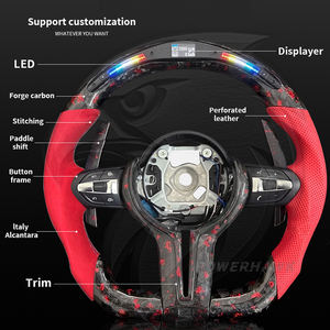 阿尔坎塔拉大众高尔夫5 6 7 R MK5 MK6 MK7 Gti R Polo帕萨特B6 B7 B8 CC捷达甲壳虫定制真皮方向盘 - Product Image 4