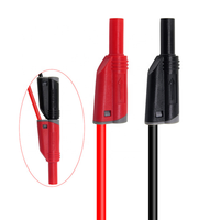 Câble de test haute performance Connecteur BNC vers double prise banane empilable 4 mm Câbles de test