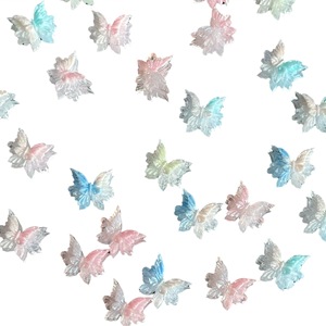 Decoraciones de Uñas 3D de Resina con Forma de Mariposa, Doble Capa Degradada, Accesorios de Joyería DIY para Manicura, Primavera 2025, Origen Yiwu - Product Image 4