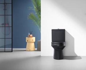 Inodoro de una pieza montado en el suelo con chorro de sifón de cerámica negro moderno de las ventas calientes de <span class=keywords><strong>Bolina</strong></span> - Product Image 3