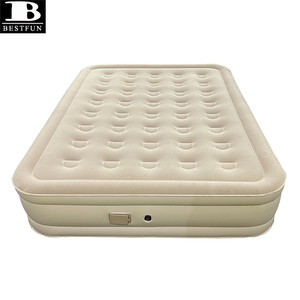 Colchón Inflable Tamaño Queen con Bomba Eléctrica Integrada, Cama Inflable Automática Impermeable y Portátil para el Hogar, Invitados y Camping - Product Image 1