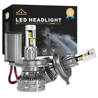 Faros LED para Auto H1 H11 H4 H7, CSP 6000K, IP68 Impermeables, con Sistema de Enfriamiento de Ventilador Silencioso de Alta Velocidad, para Uso Universal