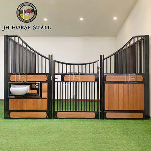 Stalle d'écurie de cheval en métal de longévité en métal facile de kit de stalles en bambou tissées par brin permanent Offre Spéciale - Product Image 2