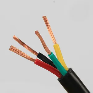 聚氯乙烯绞线电缆6平方毫米25毫米芯导体大截面RVV电线