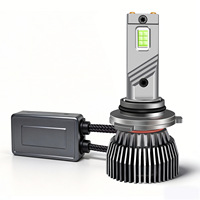 Phares de voiture LED personnalisés Wow H11 à double tube en cuivre 9005 Blanc lime 65W 12V Nouveaux phares antibrouillard H4/H16/H27/H13/H3 Ampoules universelles
