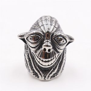 Anillos de Moda de Joyería Fina con Diseño de Tótem Religioso Punk, Estilo Película Alienígena, para Hombres y Mujeres - Product Image 6
