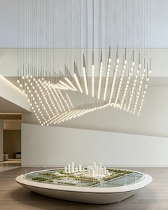 Lustre sur mesure de luxe de grande taille BGST Mall pour salle de banquet, centre commercial, grand projet de luxe, hall d'hôtel, luminaires de plafond - Product Image 3