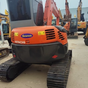 Miniexcavadora Hitachi ZX55UR original japonesa de 5.3 toneladas con cola ultracorta. - Product Image 6