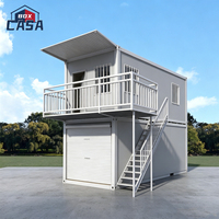 CASA BOX Maison Conteneur Moderne de Luxe en Acier, 20 pieds, Respirante, à Assemblage Rapide pour Habitation