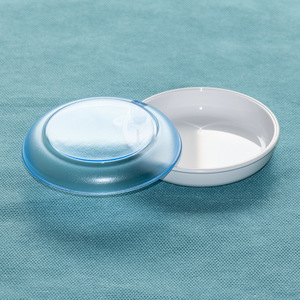 HUIYA Dental Retainer Case <b>Pink</b> And Blue Rotating Storage For Oral Therapy Equipment - Product Image 2