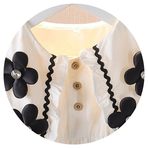 Vestido de Princesa para Bebé Niña, Verano 2024, con Decoración de Encaje, Estilo Hada, Manga Abullonada, para Cumpleaños de Verano, Primavera y Otoño - Product Image 2