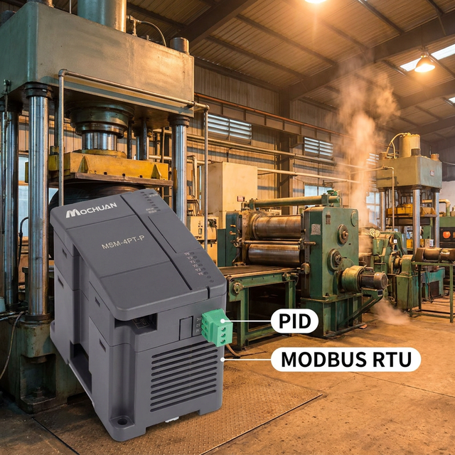 Mochuan 4 Channel Temperature Module High Precision Metal Smelting Solution with RS485/Modbus