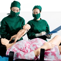 Mannequin de simulation pour la formation en sage-femme et en obstétrique, avec fonction de mère simulée, pour la science médicale