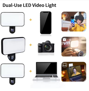 Petite lumière de selfie ensemble de lumière vidéo de tournage de <span class=keywords><strong>film</strong></span> vidéo éclairage vidéo de studio portable Led - Product Image 4
